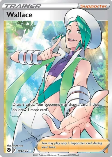 Wallace V Full Art - 194/195 - Silver Tempest