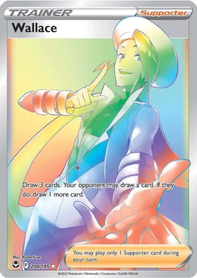 Wallace Rainbow Rare - 208/195 - Silver Tempest