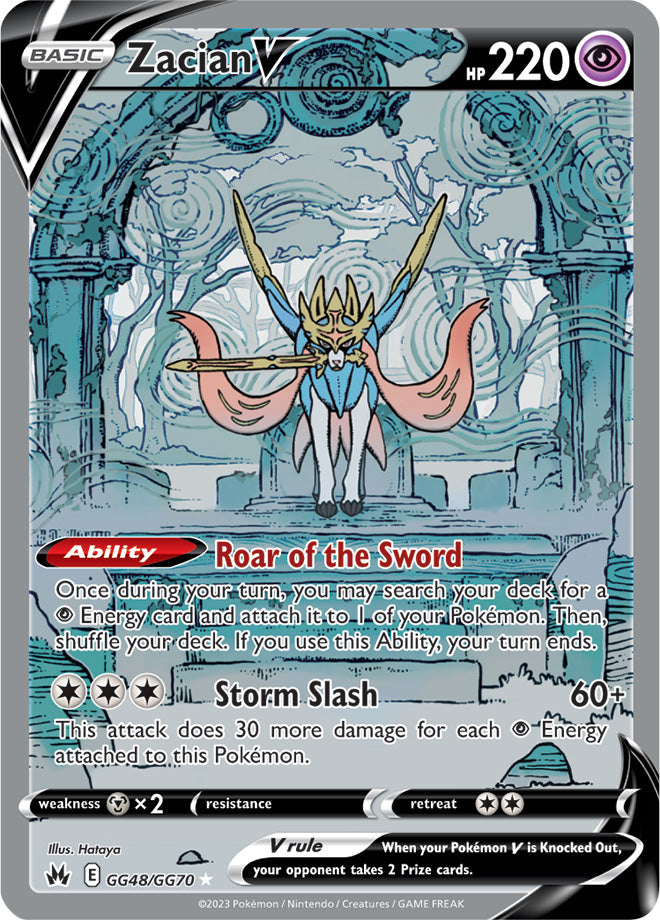 Zacian V - GG48/GG70 - Crown Zenith