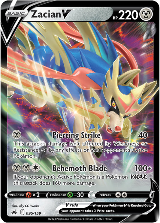 Zacian V - 95/159 - Crown Zenith