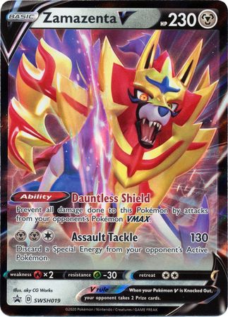 Zamazenta V - SWSH019 - Sword & Shield Promos