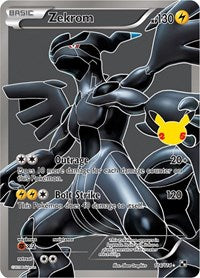 Zekrom Full Art - 114/114 - Celebrations