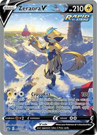 Zeraora V Alternate Art - 166/198 - Chilling Reign