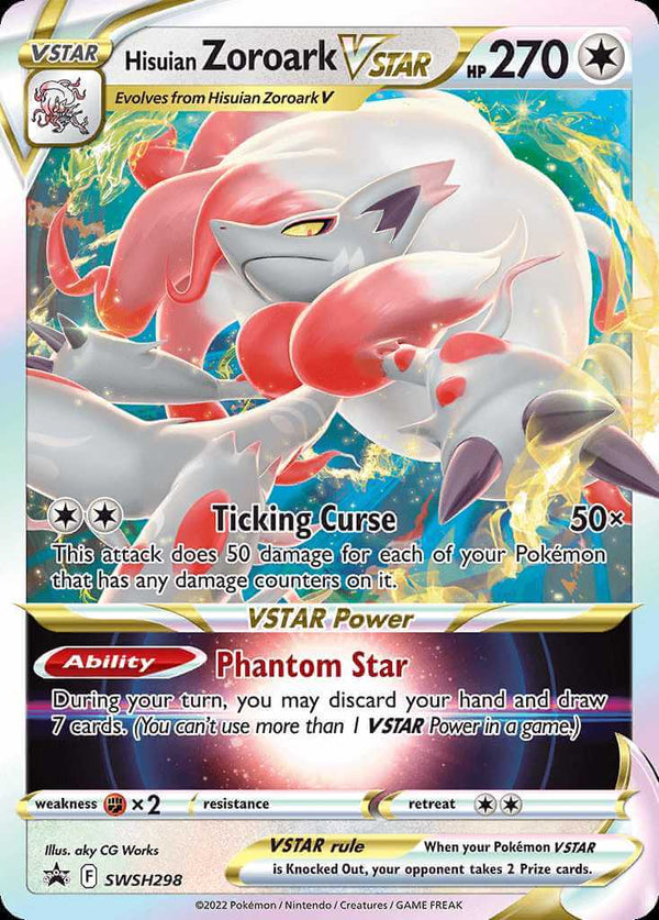 Hisuian Zoroark VSTAR - SWSH298 - Sword & Shield Promos