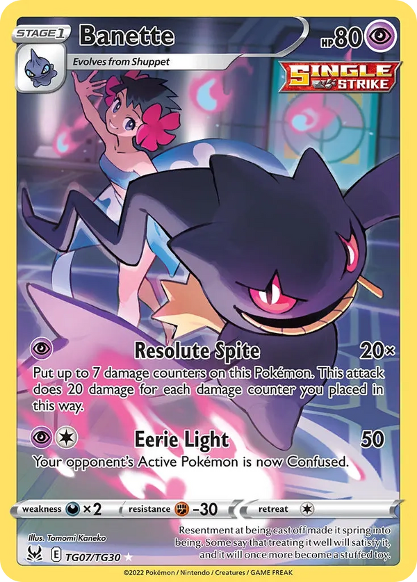 Banette - TG07/TG30 - Lost Origin