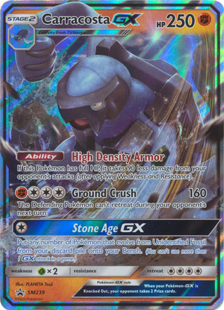 Carracosta GX - SM239 - Sun & Moon Promo Cards