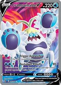 Crabominable V Full Art - 248/264 - Fusion Strike