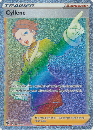 Cyllene Rainbow Rare - 201/189 - Astral Radiance