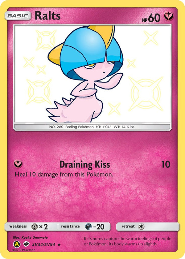 Ralts Baby Shiny - SV34/SV94 - Hidden Fates