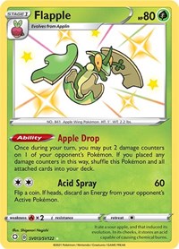 Flapple Shiny - SV013/SV122 - Shining Fates