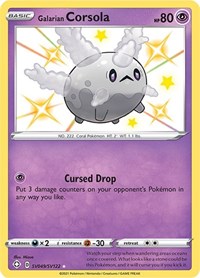 Galarian Corsola Shiny - SV049/SV122 - Shining Fates
