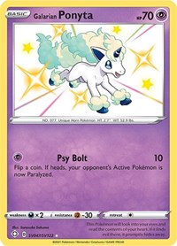 Galarian Ponyta Baby Shiny - SV047/SV122 - Shining Fates
