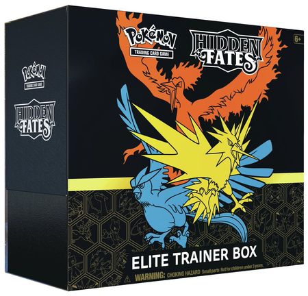 Sealed Hidden Fates Elite Trainer Box