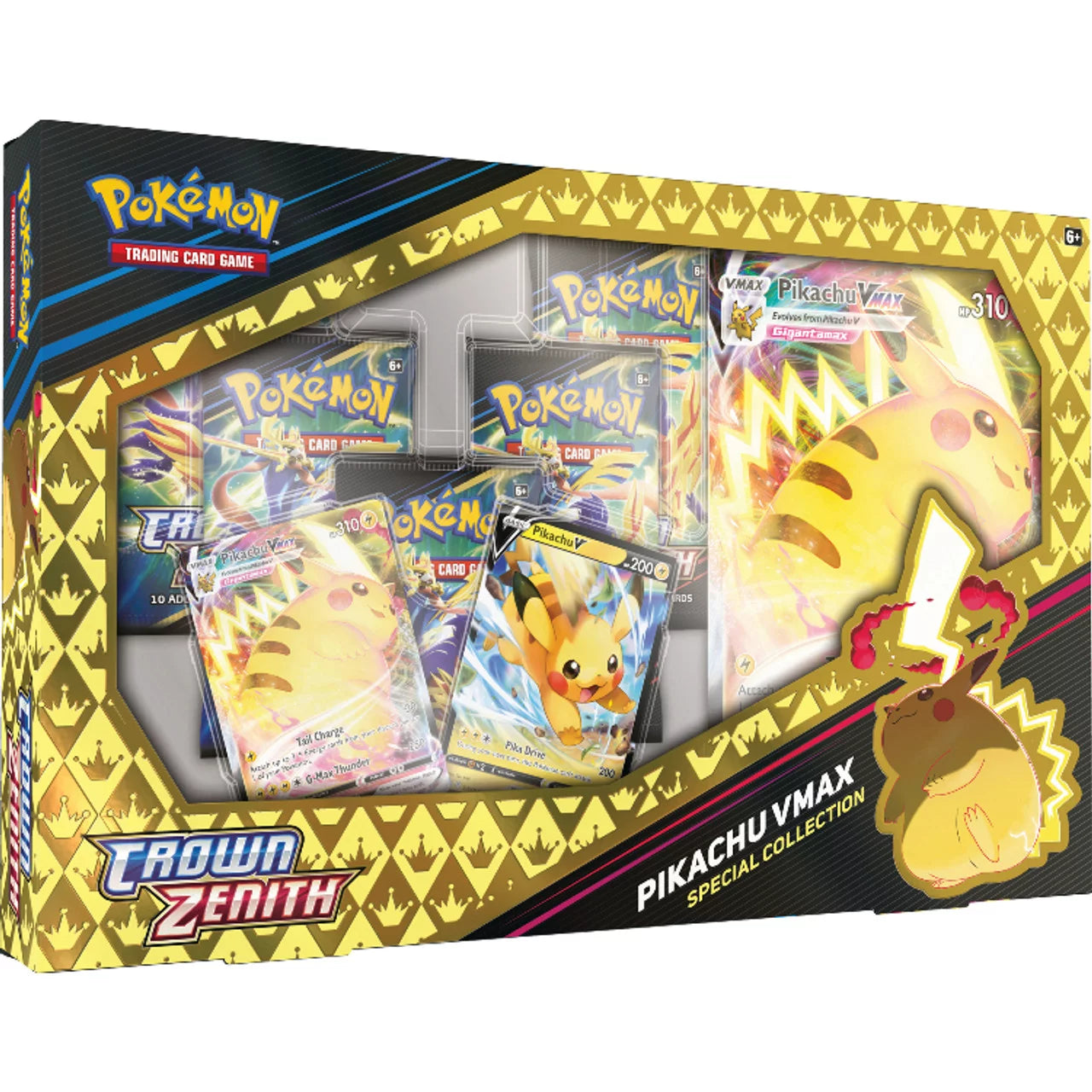 Sealed Crown Zenith Pikachu Vmax Special Collection