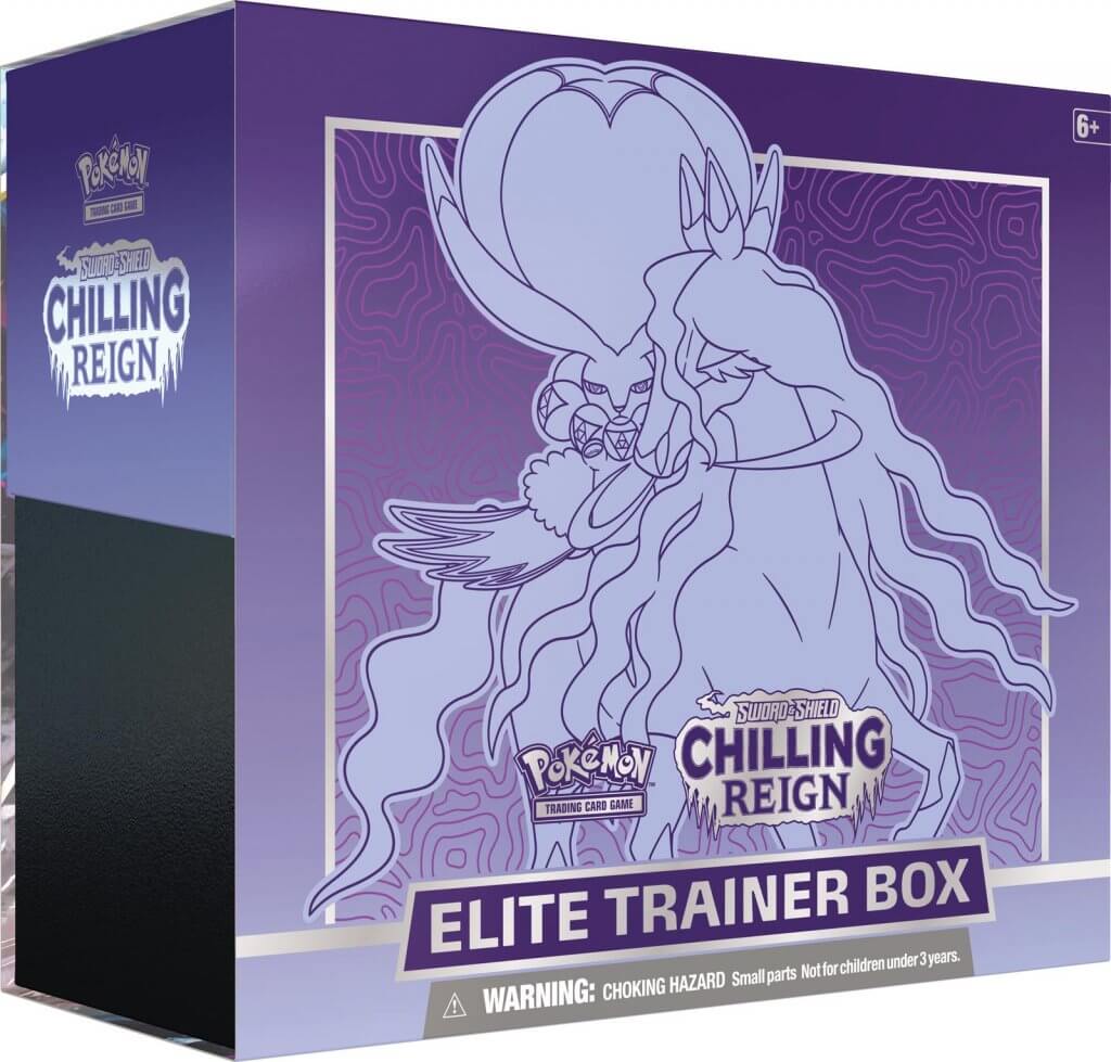 Chilling Reign: Shadow Rider Calyrex Elite Trainer Box