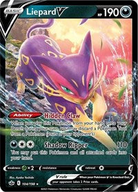 Liepard V - 104/198 - Chilling Reign