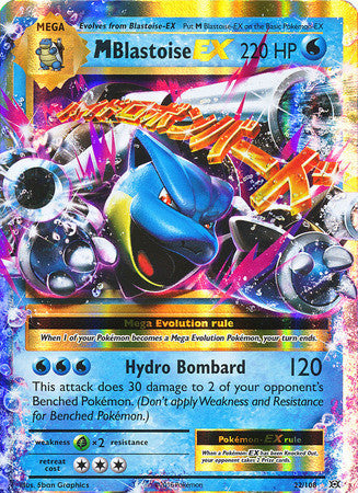 M Blastoise EX - 22/108 - Evolutions