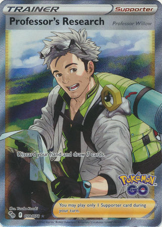 Professor's Research Full Art - 028/078 - Pokemon Go