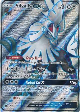 Silvally GX Full Art - 108/111 - Crimson Invasion