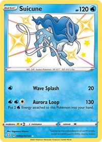 Suicune Shiny - SV022/SV122 - Shining Fates