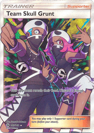 Team Skull Grunt Full Art - 149/149 - Sun and Moon Base Set