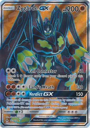 Zygarde GX Full Art - 123/131 - Forbidden Light